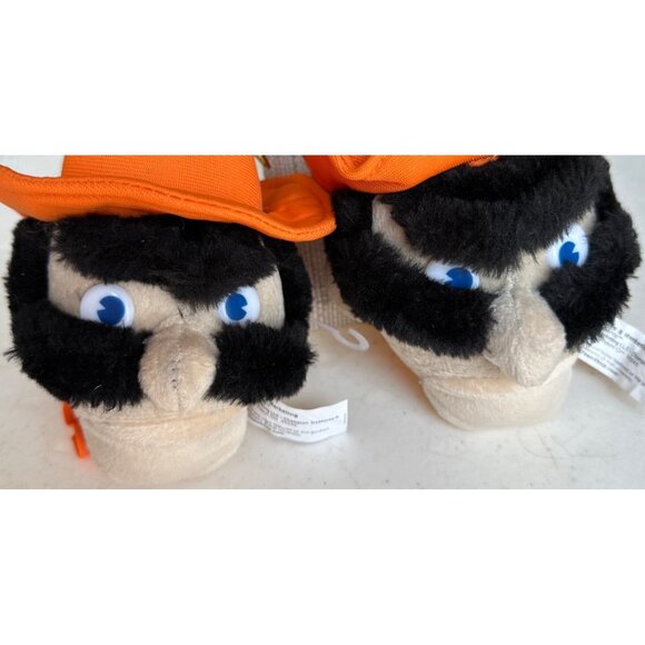 Set of 2 Oklahoma State Cowboys Pistol Pete Mini Plush Ornaments 6" Tall (READ) - Picture 9 of 10